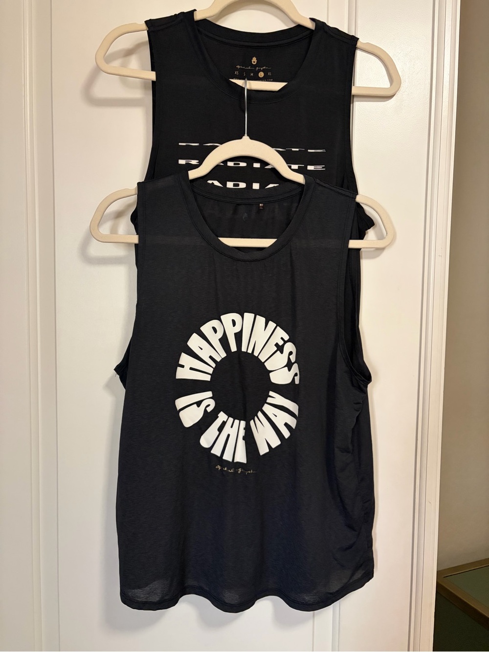 ☮️🧘🏽‍♀️Spiritual Gangster 2-Tank Bundle Yoga Barre Pilates Athletic Top🩰✌🏽